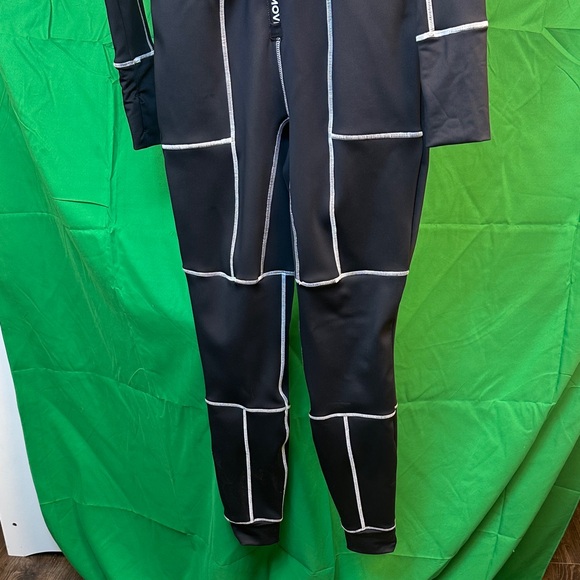 Black FP Movement Ski Suit with White Accents - Picture 2 of 4